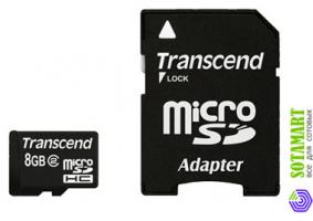 Transcend MicroSDHC 8GB Class 2