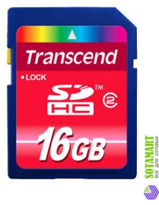 Transcend SD SDHC 16GB class 2