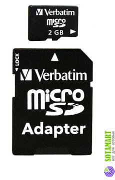 Verbatim MicroSD 2GB