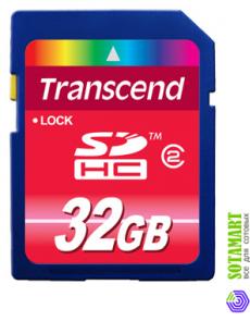 Transcend SD SDHC 32GB Class 2