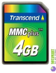 Transcend MMC Plus 4GB 100x
