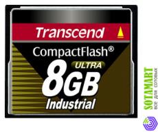 Transcend Compact Flash CF 8GB 100X TS8GCF100I