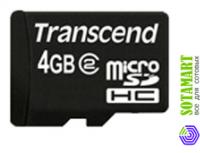 Transcend MicroSDHC 4GB Class 2