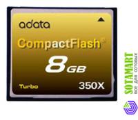 A-Data Compact Flash CF 8GB 350X