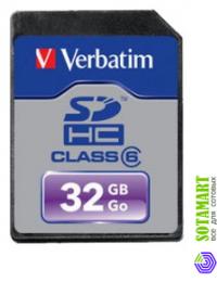Verbatim SD SDHC 32GB Class 6