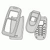 Корпус для BlackBerry Curve 8520 с клавиатурой (под оригинал)