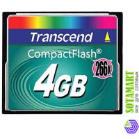 Transcend Compact Flash CF 4GB 266X