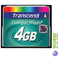 Transcend Compact Flash CF 4GB 266X