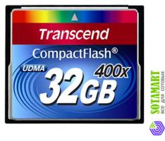 Transcend Compact Flash CF 32GB 400X