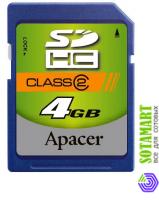 Apacer SD SDHC 4GB Class 2   USB Reader