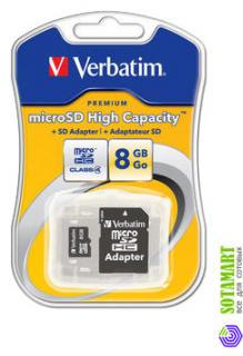 Verbatim MicroSDHC 8GB Class 4