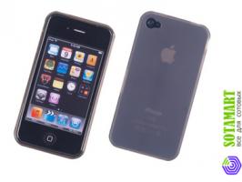 Чехол Crystal Case для Apple iPhone 4 Sikai