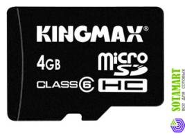 Kingmax MicroSDHC 4GB Class 6