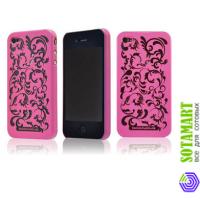 Чехол для Apple iPhone 4 BoomWave Klips BMVPC0008 (Pink)