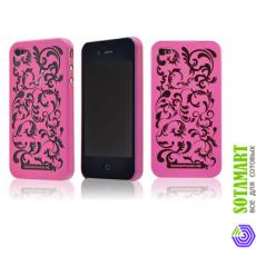 Чехол для Apple iPhone 4 BoomWave Klips BMVPC0008 (Pink)