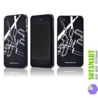 Чехол для Apple iPhone 4 BoomWave Klips BMVPC0009 (Black)