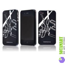 Чехол для Apple iPhone 4 BoomWave Klips BMVPC0009 (Black)