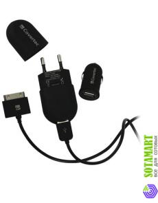 Зарядное устройство для Apple iPhone 4 Covertec TK78 (3 в 1)