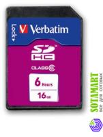Verbatim SD SDHC 16GB Class 6 HD Video