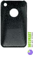Чехол для Apple iPhone 3GS iCover Polka dots-black пластиковый