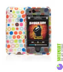 Чехол для Apple iPhone 3G Cygnett Jellybean Dotted CY-P-3HD пластиковый